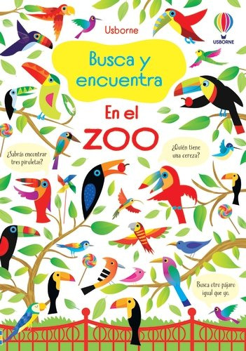 En El Zoo Busca Y Encuentra ( Libro Original )