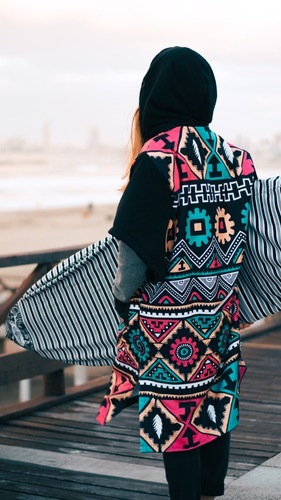 Imagen 8 de 10 de Poncho Cambiador De Toalla Secado Rapido Unisex Grins