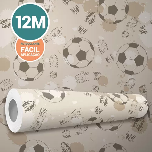 Papel De Parede Soccer Jogo Futebol Quarto Menino Bola A670