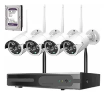 Comprar Kit Cctv 4 Cámaras Inalámbricas 2 Mp Full Hd + Disco 1 Tera