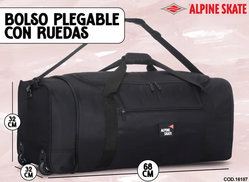 Bolso grande con ruedas hotsell