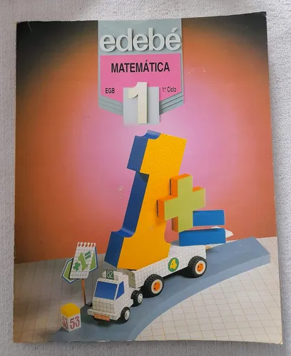 Matemática 1 - Egb 1er Ciclo - Editorial Edebé (Usado)