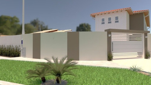 Imagem 17 de 19 de Casa Alto Padrão Lado Praia, Com Piscina Somente R$240 Mil Utilize Seu Fgts Whatsapp (13) 98174-2222 - Ca0806