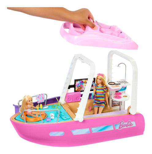 Barbie Dream Boat Con Accesorios (barco De Ensueño)