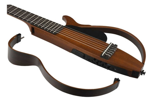 Violão Silent Cordas Em Nylon SLG 200n Nt Natural Yamaha