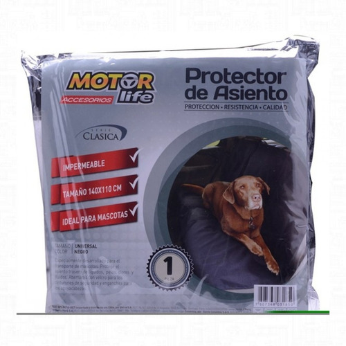 Protector Asiento Trasero Motorlife