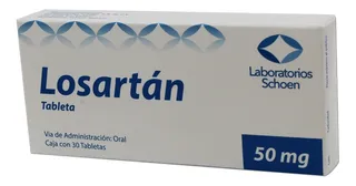 Losartan 30 Tabletas 50mg