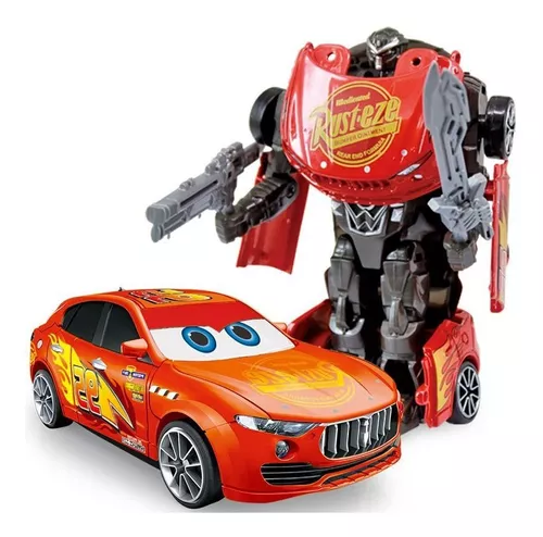 Carro Relampago Mcqueen Transformers : : Brinquedos e Jogos