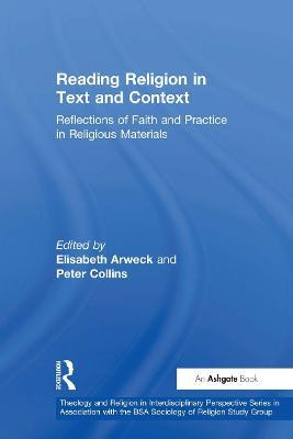 Libro Reading Religion In Text And Context - Dr. Peter Je...