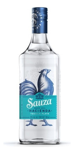 Tequila Hacienda Sauza Azul Plata 700 Ml