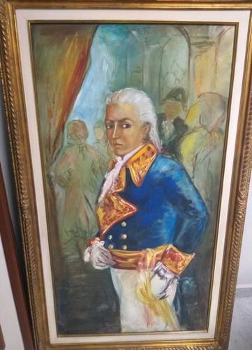 Pintura De Francisco  De Miranda Y Simón  Bolivar