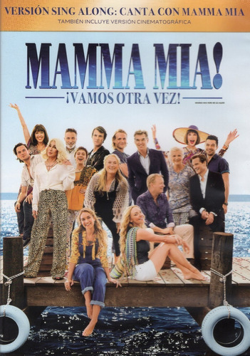 Mamma Mia 2 Dos Vamos Otra Vez Meryl Streep Pelicula Dvd