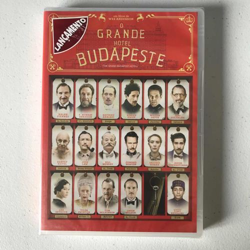 Dvd O Grande Hotel Budapeste Lacrado