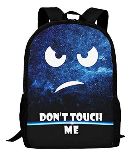 Don't Touch Me Bag Mochila Multifuncional Para Estudiantes,