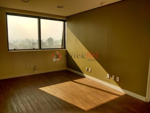 Imagem 17 de 30 de Sala Comercial Em Condomínio Com 146,50 M2 De Área Útil, 4 Wc´s, 4 Vagas No Bairro Paraíso, Santo André. - 3947