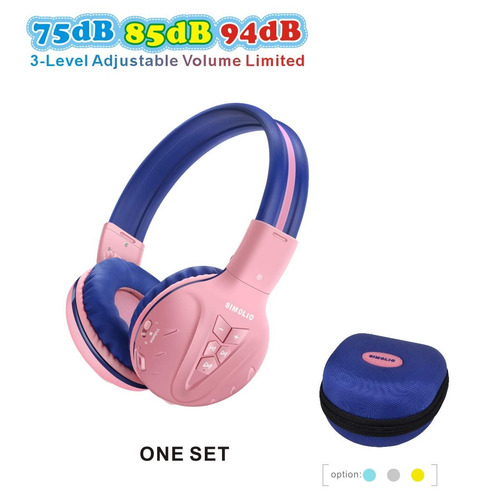 Auriculares Niños Inalambrico Limitador De Vol.  [7l4dkppr]