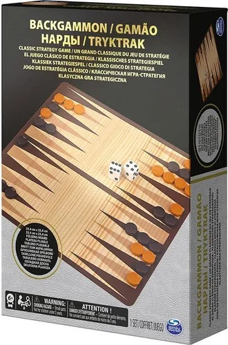 Juego De Mesa Backgammon Spin Master 98381