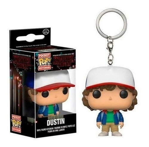 Funko Pop Llavero Dustin Stranger Things Coketa Coketo