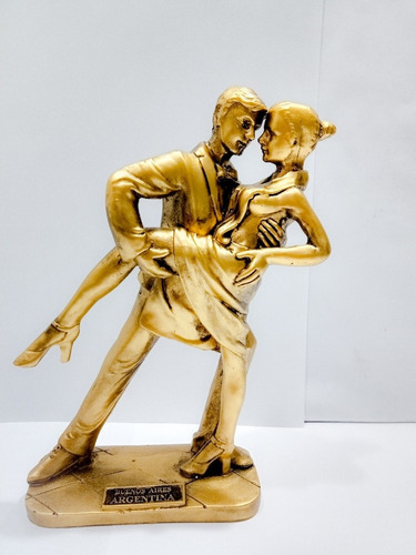 Estatua Parejas De Tango Baile Tradicional