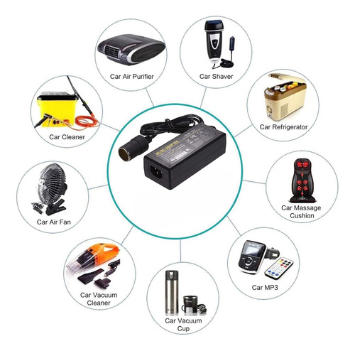 10a 120w Auto Adaptador Convertidor De Corriente 110v A 12v