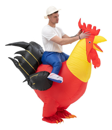 Disfraz Inflable De Pollo Y Animal For Publicidad