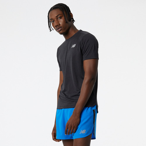 Polera Running Hombre New Balance Impact Run Negro