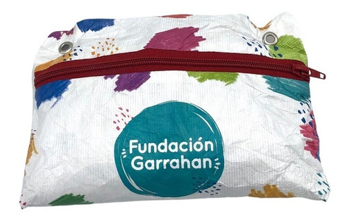 Eco Cartuchera Blanca Con Manchas - Fundación Garrahan - E