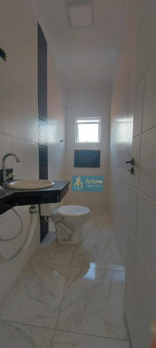 Imagem 12 de 22 de Casa Com 2 Dormitórios À Venda, 70 M² Por R$ 250.000,00 - Maracanã - Praia Grande/sp - Ca0200
