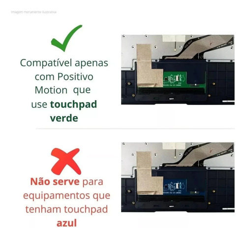 Placa Mãe Positivo Motion Red Q464b Em_h8316_178b_v1