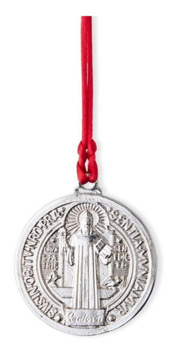 Medalla De San Benito Para Colgar 58mm