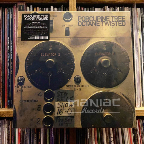 Porcupine Tree Octane Twisted Edicion 4 Vinilos Box Set