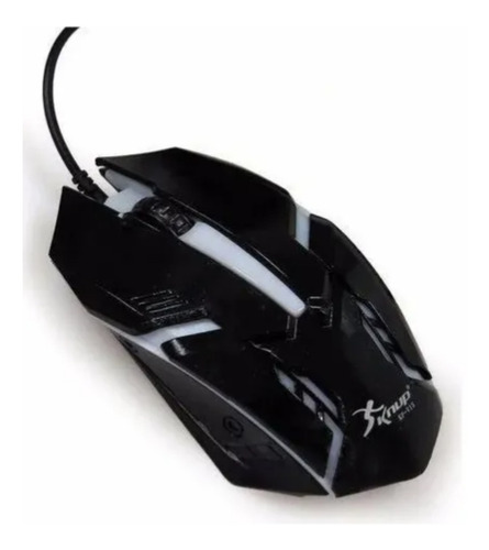 Mouse Gamer Knup Pc Usb 2.0 Led Luminoso 1600dpi 3d Kp-v15