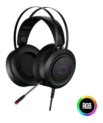Imagem 1 de 5 de Headset Gamer Cooler Master Ch321 Usb, Rgb, Drivers 50mm