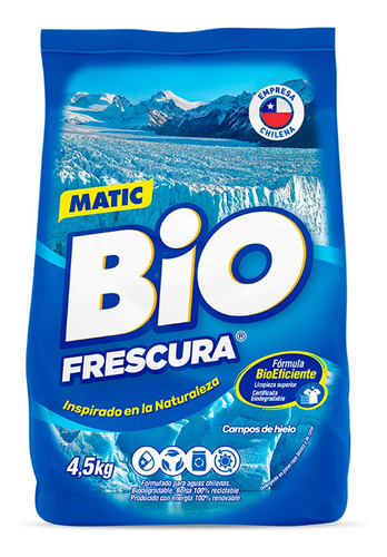 Biofrescura Detergente En Polvo Campos De Hielo 4.5kg