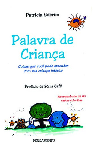 Libro Palavra De Criança De Gebrim Patricia  Editora Pensame