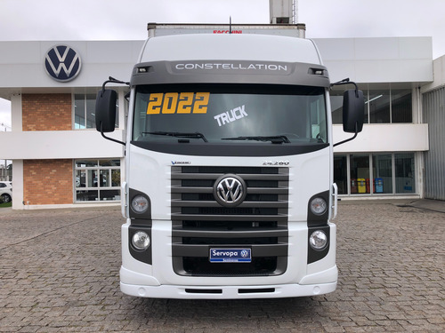 Vw 24.280 Constellation Ano 2021/22 - Truck 6x2 - Trucado