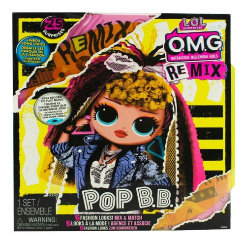 Lol Surprise Omg Remix Pop B.b. 25 Sorpresas 