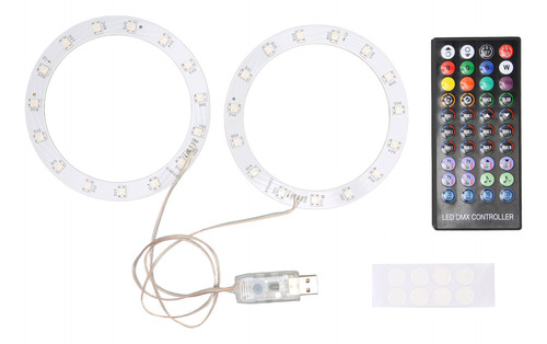 Kit De Tiras Led Rgb Para Consola, Sincronización, Música Y