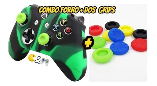 Combo Forro + Grips Para Control Xbox One