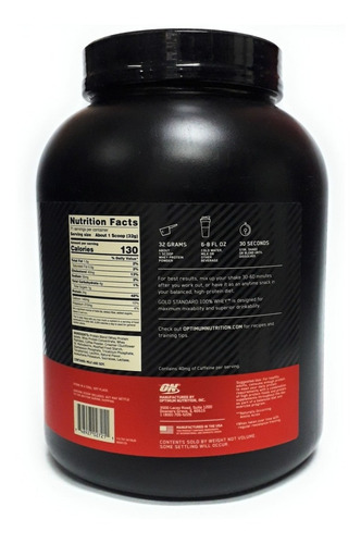 Imagen 2 de 2 de Suplemento en polvo Optimum Nutrition Gold Standard 100% Whey proteína sabor rocky road en pote de 2.27kg