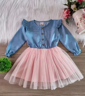 Vestido Minie Chambray