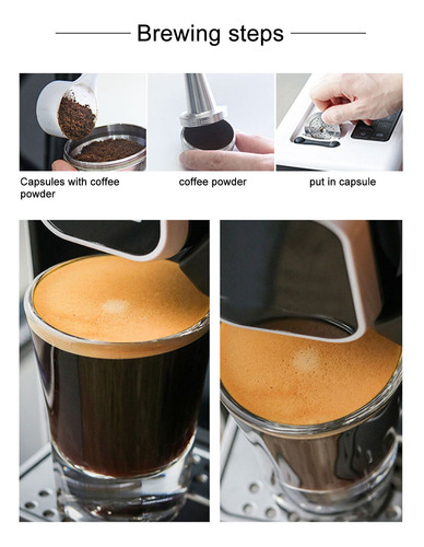 Cápsula De Café Reutilizable S De Acero Inoxidable Apto Para