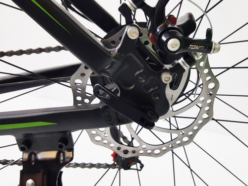 Imagen 4 de 9 de Bicicleta Mountain Bike R 29 Aluminio Shimano 21 Susp Bloq