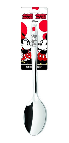 Imagem 7 de 7 de Kit 5 Peças Utensílios Inox Mickey E Minnie Disney
