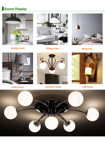 6pcs E27 Bombilla Led Inteligente Luz De Encendido Automátic