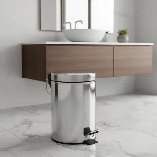 Vittak Lixeira Inox C/ Pedal e Balde Cesto Lixo Removível 12l Banheiro Cozinha — R$ 78,90 em Mercado Livre, 38% OFF