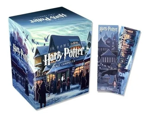 Livro Box Harry Potter De J. K. Rowling Coleção Série Completa 7 ...