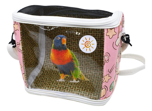 Bolsa De Viaje Para Pájaros Y Loros, Jaula Portátil Transp