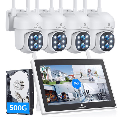 Pantalla Lcd + Audio De 2 Vías: Sistema De Cámara De