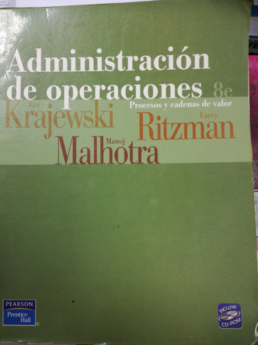 Administracion De Operaciones Krajewski